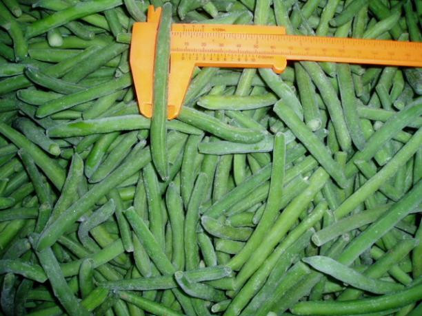 Coupes de haricots verts