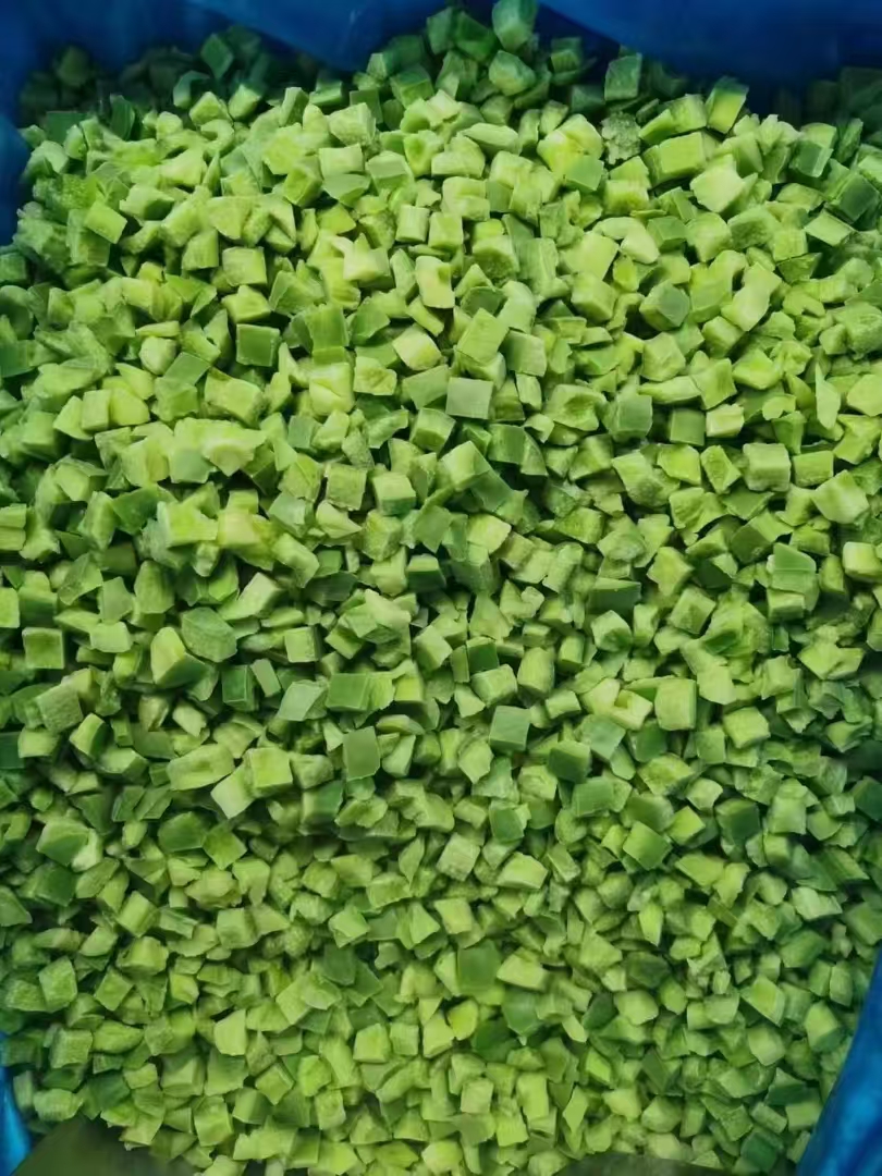 diced green pepper